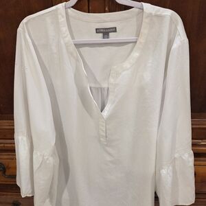 Jessica London Women's Elegant White Blouse